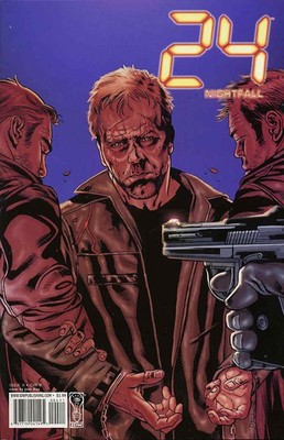 24: Nightfall #4B FN; IDW | Based on TV Series - w/Bag+Board