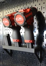 Wall Control mount 3 tool holder for Milwaukee fuel M12 Drill impact 15 degree