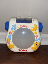 Tomy First Fun Lullaby Dream Show Windup Musical Night Light Retro Vintage 1990s