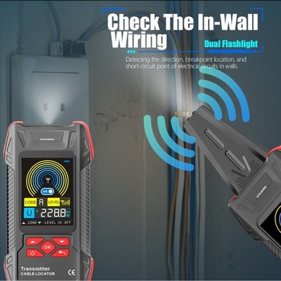 Electrical Testing Tool with Cable Detection Capability Auto Adjustment Big