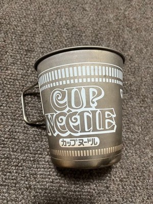 Snow Peak × Nissin Titanium Cup Noodle Cooker Japan Limited Outdoor Gear JP