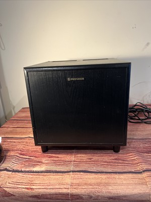 Pioneer HTV-SW1 8  Powered Subwoofer Speaker - Working