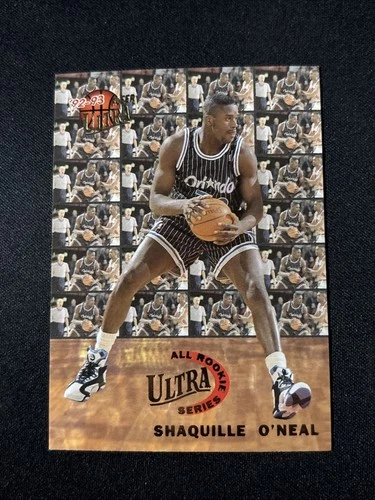 SHAQUILLE O’NEAL - 1992-93 Fleer Ultra - All Rookie Series #7 - Orlando Magic NM