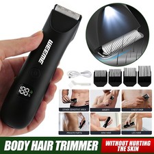 Mini Hair Clipper Men's Cordless Beard Body Hair Trimmer Shaver Cutter Portable
