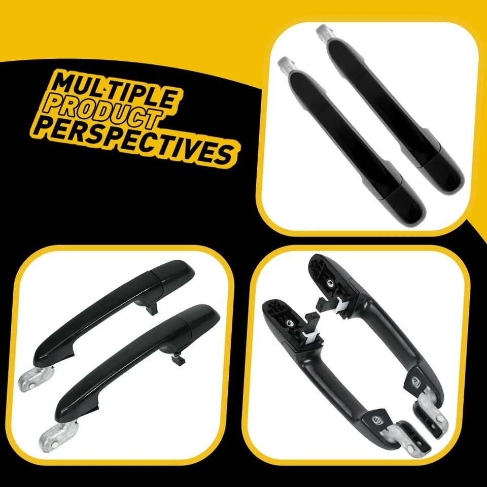 Manija de puerta exterior exterior trasera izquierda derecha para Hyundai Accent 2006-2011 Foto 4 de 4