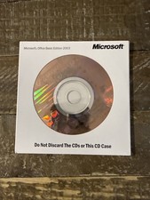 Microsoft Office Basic Edition 2003 PC Cd Rom