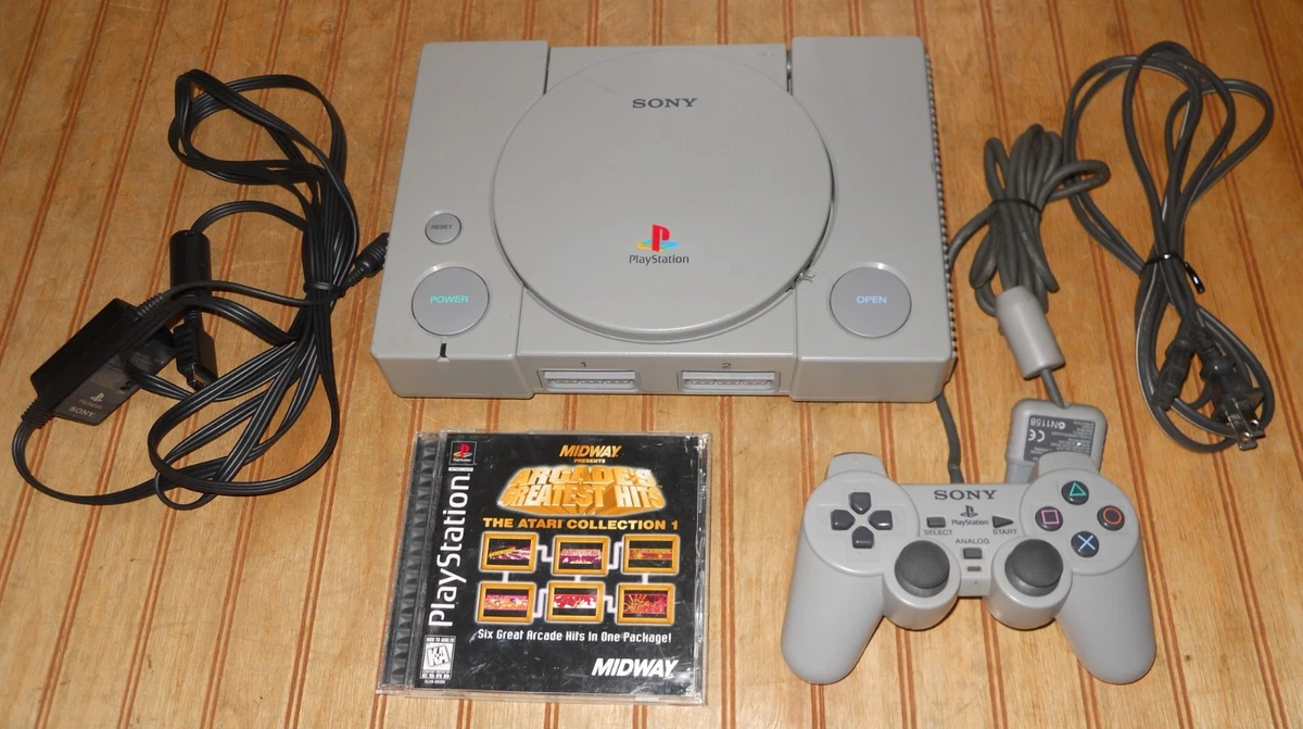 Sony PlayStation 1 Gray RF Video Game Consoles for sale | eBay