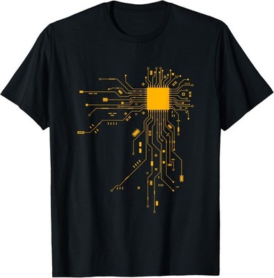 Anatomical Heart CPU Processor Computer Science Programmer T-Shirt