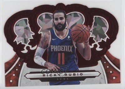 2019-20 Panini Crown Royale Crystal Red 1/49 Ricky Rubio #66 4j7