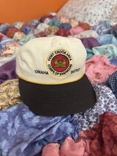Vintage Fort Crook Area Corps Of Engineers Omaha District SnapBack Hat USA Made