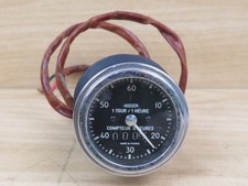 vecchio CONTAGIRI CONTATORE DI ORE JAEGER strumento nautico vintage di