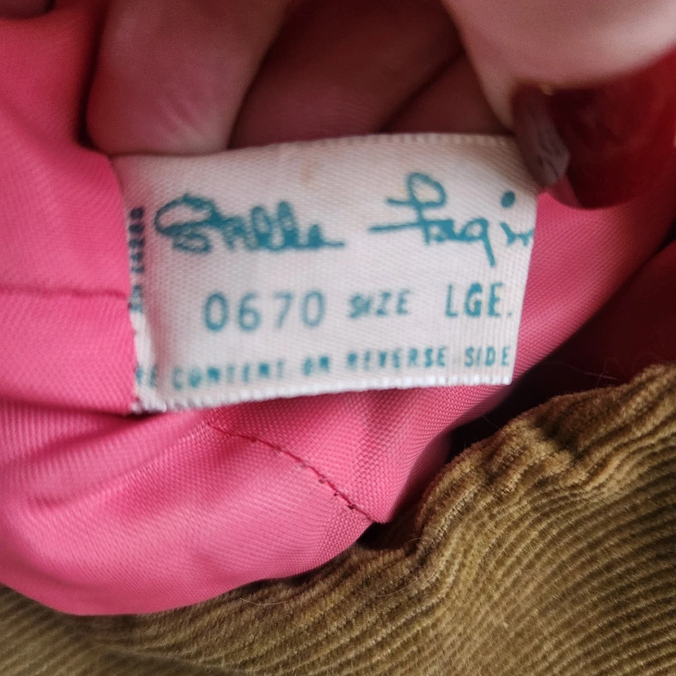 Abrigo Casa Vintage Stella Fagin Pana Rayas Talla L Colorido Años 60 70 Unión  Foto 3 de 4