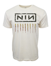 NINE INCH NAILS GRAPHIC T SHIRT NATURAL