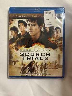 Maze Runner: The Scorch Trials Blu-Ray + DVD Sealed