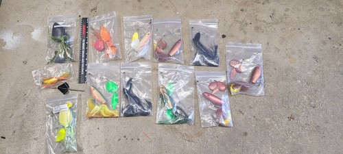 Muskie Musky Lure Lot. 12 Kunstköder. Selbstgemacht - Bild 4 von 5