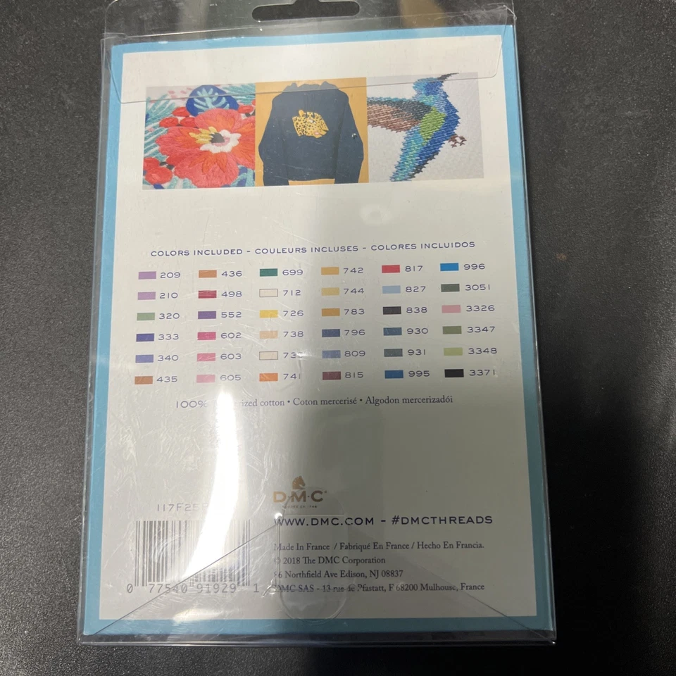 DMC Floss Popular Colors 36 Skeins 6 Strand Embroidery Thread - Image 2 of 4