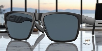 COSTA DEL MAR 6S9050 905003 Paunch Xl Mt Black Gray Polarized 59 Mens Sunglasses