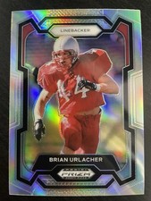 2024 Panini Prizm Draft Picks - SILVER Prizm #18 Brian Urlacher! Chicago Bears!