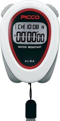 SEIKO Alba Picco Stopwatch White Timer No Memory Used/Used