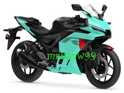 Miami Mint Green Matte Black Fairing Body Kit For Yamaha YZF R3