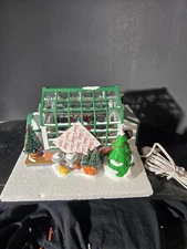 Dept56 - Snow Village - The Secret Garden Greenhouse - #54949