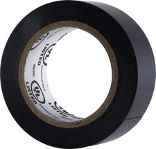 Electrical Tape Black 3/4 inch x 40 ft 10 Pack Strong Adhesive Vinyl Insulation