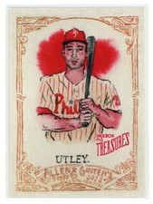 CHASE UTLEY 2025 Topps Shoebox Treasures Logo Stamp 2012 Allen & Ginter #91 /99