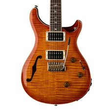 PRS SE Custom 24 Semi-Hollow Piezo Electric Guitar - Vintage Sunburst