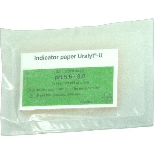 URALYT-U Indikatorpapier, 104 St PZN 00548784