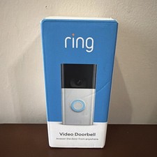 Ring 1080p HD Wi-Fi Video Doorbell - (Satin Nickel)