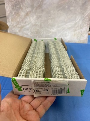 WAGO 280-992 Terminal Block Connector 100 pcs/box