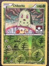 Chikorita (Lega Pokemon) 1/122 Carta Pokemon Holo Reverse Comune NM
