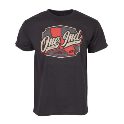 ONE INDUSTRIES THROWBACK CALI GOLD BLACK T SHIRT