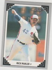 1991 LEAF RICK MAHLER #284