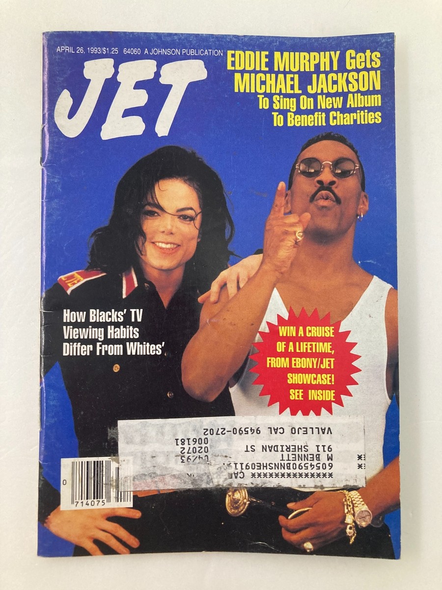 Jet Magazine April 26 1993 Vol 83 #26 Michael Jackson and Eddie