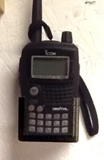 Wall Mount Holder Display Bracket for ICOM IC-E80D Handheld HAM Radio UHF