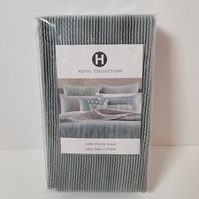 New Hotel Collection 100 Pima Cotton Euro Pillow Sham 400 Thread Count Cat JK