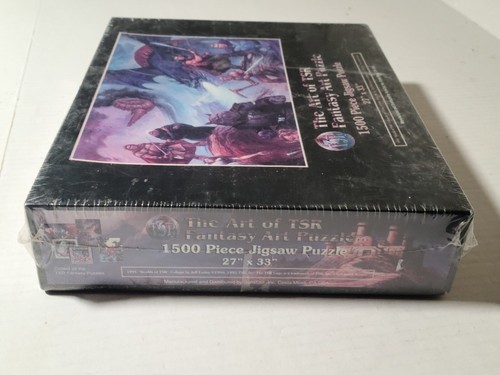 The Art of TSR Fantasy Art Puzzle 1500 Piece 27" x 33" SunsOut (SEALED) NEW - Picture 4 of 8