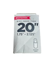 Schwinn 20" Bike Tire Inner Tube Schrader Valve Bicycle inch 1.75”+