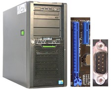 PROFI 64-BIT SERVER QUAD CORE FSC PRIMERGY TX150 S7 RAID SATA S-ATA 4GB RAM W42