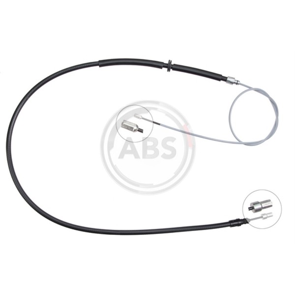 A.B.S. Handbremsseil Bremsseil Links Rechts FüR Renault Grand ScéNic III-image