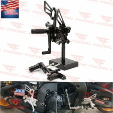 For Honda CBR1000RR 2008-2016 FXCNC Adjustable Rearset Footpeg Rear Set Pedal GP