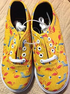 cyber yellow vans