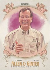 2021 Allen and Ginter #233 Jim Koch 