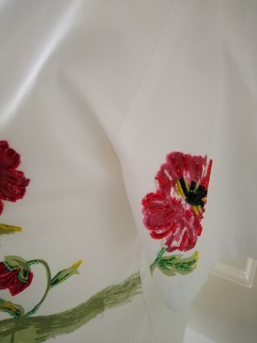 Together. White Cotton Embroidered & Embellished Shirt/Blouse. Size 14. - Picture 4 of 11