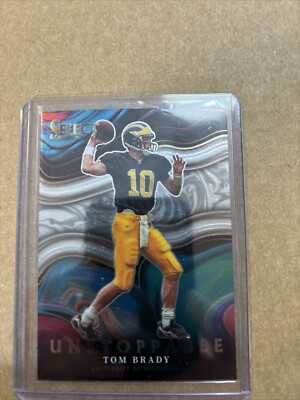 2022 Panini Select Draft Picks #US-TB Tom Brady Unstoppable