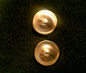 Elegant Erwin Pearl Gold Tone Earrings - Signed!
