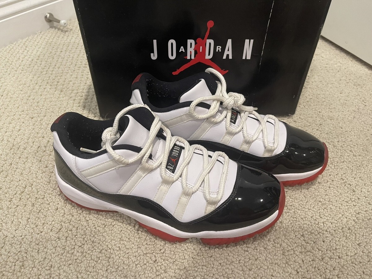 Size 10.5 - Jordan 11 Retro Low Concord-Bred Jordan 11 Retro Low Concord - Bred. Mens size | Mercari main image 3