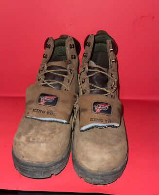 Red Wing 2260 King Toe Boots USA sz 13 D waterproof Work Boots