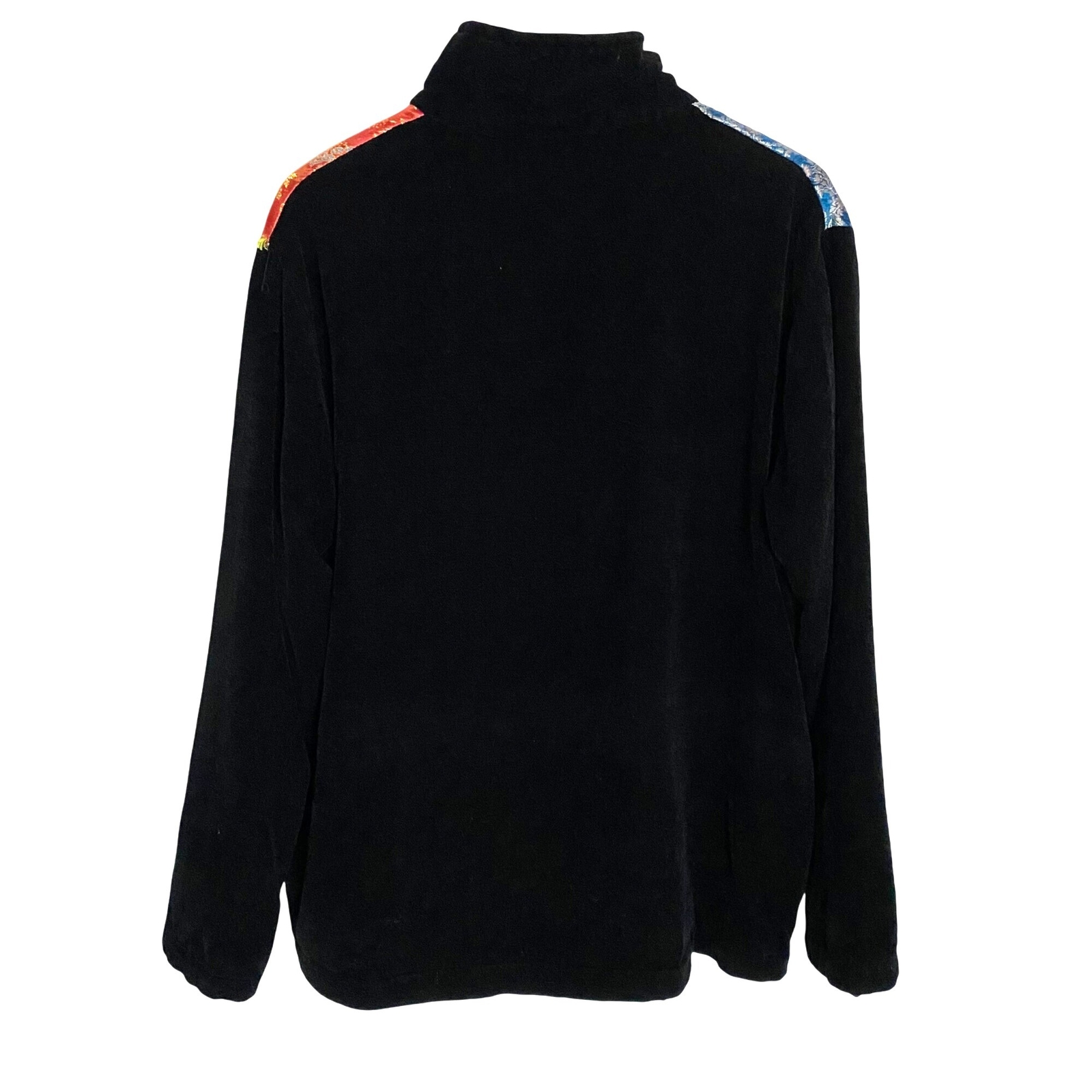 White Stag Embroidered Patchwork Zip Front Jacket… - image 2